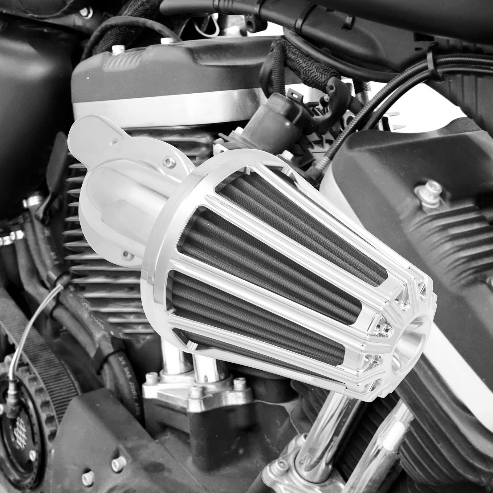 Amazon | HCmotorku Motorcyle エアフィルター エアクリーナー 90